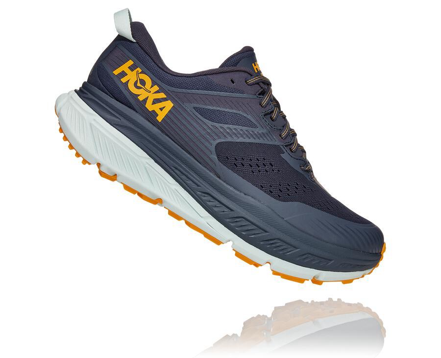 Hoka One One Spor Ayakkabı Erkek Lacivert/Beyaz - Stinson Atr 6 - WD2958630